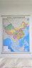 竖版中国地图挂图2023年全新版1米1.4米 实拍图