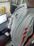 蜥甲龙（SAUROPLITES） 钓鱼服防晒服男款防蚊虫夏季透气垂钓服装男户外运动速干防蚊衣女防晒衣 白色男女长袖防晒服 XXXL 实拍图