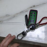 天震爵 广汽传祺GS4钥匙包皮钥匙套gs8 GA8 GS3 GA6 GS7 GS5汽车钥匙扣 新传祺五个按键款-夜光 实拍图