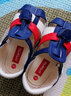 卡特兔儿童凉鞋男童夏季童鞋宝宝学步鞋幼儿凉鞋女宝公主鞋婴童洞洞鞋子 红蓝色-有吊坠 23 内长14.0cm 脚长13.0-13.5 实拍图