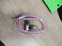 凡锐 耳机入耳式重低音有线手机游戏吃鸡K歌耳麦适用于荣耀oppo华为小米vivo一加真我 玫瑰金(经典款) 实拍图