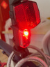 迪卡侬自行车灯前尾灯CLIP夜骑USB充电警示灯头灯青蛙灯OVB2 CL 500 前-后 USB骑行LED灯 （单个） 实拍图