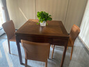 雀晨（QUECHEN） 全自动麻将机电动实木麻将桌家用商用餐桌两用轻音棋牌机四腿机 【实木原色单桌】 实拍图