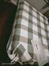 恒源祥 纯棉毛巾被四季通用纱布毛巾毯 单双人空调毯子全棉办公室午休毯 经典小格子棕色 200*230 实拍图