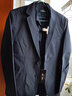 七匹狼西服男士外套时尚休闲净色上衣商务便西夹克男士衣服男装 藏青 175/92A(XL)  实拍图