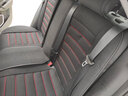 君适 四季通用汽车坐垫全包围汽车座套仿亚麻布艺座垫夏季座椅套用于 豪华版黑红色 吉缤越利豪越帝豪EC7帝豪GL金刚星瑞博瑞 实拍图