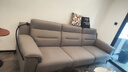 帕沙曼（pashaman）沙发 布艺沙发棉麻现代小户型客厅高靠背可置物乳胶沙发 1001PZ 2.8米 多人位[功能版-2619ZF] 棉麻TY61(空气棉+乳胶+竹炭海绵) 实拍图
