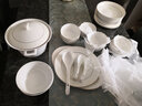 九辰 碗碟套装家用餐具套装景德镇骨瓷陶瓷盘子碗筷套装乔迁送礼 56头标准配太子煲 实拍图