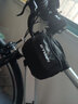 迪卡侬公路自行车前梁包自行车包马鞍包骑行装备手机包防水OVB2 黑色双侧包 1L 实拍图