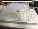 双飞燕无线键鼠套装台式机笔记本电脑游戏商务办公家用USB节能省电无线键盘鼠标套装3100N 双飞燕FG1010象牙白无线键鼠套装 实拍图