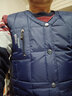 恒源祥羽绒马甲男加厚保暖坎肩加大码中老年背心马夹爸爸内胆羽绒服冬季 藏青色 L 建议穿120斤以下 实拍图