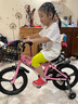 童贝星儿童自行车男孩2-3-6-8-9岁小孩单车脚踏车宝宝童车 樱花粉+ 一体轮 +水壶款头盔大礼包 16寸适合身高105-125cm 实拍图