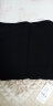 魅力棠百褶A字短裙半身裙女2024春夏季新款韩版高腰显瘦小个子OL职业裙a 黑色 L码(100-110斤) 实拍图
