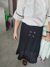 勇伦（YONGLUN）2023夏季新款女装韩版气质冷淡风两件装裙子中长款雪纺连衣裙女 白色 XL（建议119-130斤） 晒单实拍图