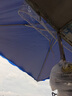 幻航遮阳伞户外摆摊太阳伞大雨伞大型防晒伞摆摊伞庭院四方伞加粗加厚 蓝色2.5X2四骨加粗骨架 实拍图