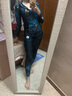 芭比情侣潜水服女士分体长袖防晒水母服浮潜服冲浪服套装显瘦游泳衣 实拍图