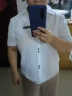 仙女锦雪纺衬衫女装夏季薄款短袖2024年新款小个子上衣时尚气质女士衬衣 白色 XL_[120~130斤] 晒单实拍图