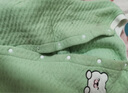 舒贝怡婴儿衣服新生儿连体衣满月宝宝哈衣春款周岁男女童爬爬服黄59CM 实拍图