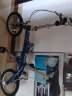 大行（DAHON） 顺丰发货折叠自行车14寸超轻铝合金成人学生便携单车BYA412 蓝色 实拍图