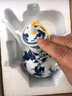 陶沁泉景德镇陶瓷器中式白酒酒具套装酒壶酒杯酒盅酒器温酒壶 战国策酒具1斤装配4个杯子 实拍图
