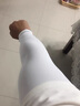 洛克兄弟冰袖防晒袖冰丝防晒袖套男女夏户外开车骑行骑车运动护臂袖套冰袖 两黑一白（三双装） 实拍图