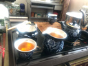 器美优品 景德镇青花鎏银功夫茶具套装创意999银盖碗茶杯整套高端礼盒装 3款鎏银正把壶暗乡浮动茶具10件 实拍图