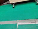 轩皇世家浴室防滑垫地垫塑料厨房卫生间淋浴防水油室外泳池PVC厕所可裁剪 120cm宽绿色 熟胶加密耐磨5.0mm厚/每米价格 实拍图