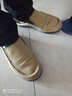 怡肯（yiken）老北京布鞋男士一脚蹬帆布休闲鞋透气软底传统布鞋老人鞋春秋夏季 801卡其 41 实拍图