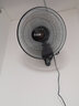 志高（CHIGO）壁扇挂壁式电风扇商用挂式工业商用工厂大风力牛角扇 升级16英寸五叶遥控款1.8米线 实拍图
