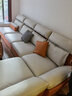 法莎蒂 沙发科技布现代客厅大小户型创意贵妃转角组合乳胶沙发 3.3米双+双 70%选择乳胶海绵坐垫(猫抓皮) 实拍图