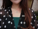 卡诗梵项链女天使之翼跳动的心吊坠定情信物送女友生日520情人节礼物 【J东仓发】莫桑钻项链+证书 实拍图