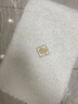 康尔馨五星级酒店地垫 加厚纯棉浴室地垫卫生间吸水脚垫门口地巾 白色 70cm*45cm 1件数 实拍图