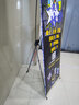 创锐美式可调节X展架  80*180易拉宝 室内结婚海报架 铝合金X展架 80*180cm经济款-单展架 实拍图