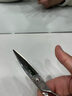 鋼夫钢夫日本理发剪刀美发平剪打薄剪弯刀发廊发型师专用理发工具 6英寸柳叶剪双刃X600-KF 实拍图