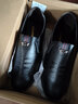 回力君断码皮鞋男鞋软底透气驾车鞋商务休闲正装鞋中老年人爸爸工作鞋 黑色普通_Ds-99 43 实拍图