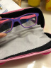 男女儿童护视力眼镜小孩眼镜防电子电脑手机防蓝光专用可配近视眼镜儿童眼镜 经典外黑内灰 晒单实拍图