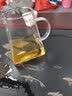 番易杯子#玻璃#公道杯A1van001~带过滤网不锈钢茶漏套装耐热茶海茶水 四方公道杯550ML 两个 实拍图