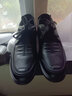 金猴（JINHOU）男鞋牛皮春秋爸爸鞋轻便时尚系带男单鞋商务休闲皮鞋男Q28183A 黑色 43 实拍图