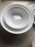 瓷秀源 纯白骨瓷碗家用饭碗汤碗面碗创意餐具简约瓷器可订制LOGO 6.5英寸金鼎碗2个 实拍图