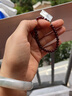 卡薇亚（CARWEAIYA）天然石榴石手链女士款单圈酒红水晶手串送老婆女友生日情人节礼物 7A级配证书 5.5mm左右珠径 实拍图