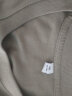 NASA GISS重磅260g纯棉短袖t恤男纯色圆领厚实不透纯白打底衫男女体恤上衣 抹茶绿 XL体重150-170斤 实拍图