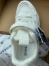 哈比熊童鞋夏季单网小白鞋儿童运动鞋透气男童鞋GU7577 白色33码 晒单实拍图