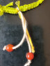 倾欣 红玛瑙散珠圆珠 手工儿童DIY串珠红绳情侣手链珠子女士手串饰品配件材料 10颗6mm 实拍图