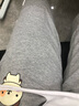 十月名裳 孕妇裤春秋外穿经典款长裤孕妇打底裤子棉柔托腹孕妈装 【春秋】浅灰直筒 M 实拍图