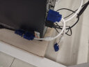 bejoy VGA一分二连接线屏器分配线分频线 一拖二电脑显示器线 VGA公转2母 蓝色 晒单实拍图