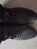 双星八特运动鞋男跑步鞋冬季防滑保暖轻便休闲鞋男鞋青少年学生鞋 黑红春款 44 实拍图
