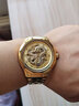 金仕盾手表潮流龙表全自动手表男镂空机械表时尚男士手表防水龙图腾男表 升级版+钢带金龙男表+豪礼 实拍图
