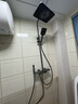 阿牧（AMOO） 花洒枪灰色数显恒温钢琴按键四挡淋浴花洒套装增压喷淋莲蓬头 方形枪灰数显恒温版 实拍图