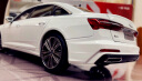 跃纪生（YUEJISHENG）一汽原厂1:18 车模大众2020 新款奥迪A4L汽车模型 A6L 现货2019款奥迪A6L 白色 实拍图