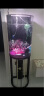 海丽雅（HAILIY）新款创意生态客厅鱼缸小型免换水金鱼缸水族箱圆柱小型创意鱼缸 半圆形鱼缸40cm珊瑚景+养鱼礼包黑色 晒单实拍图